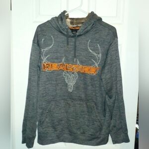 Realtree Charcoal Gray Men's Sweater